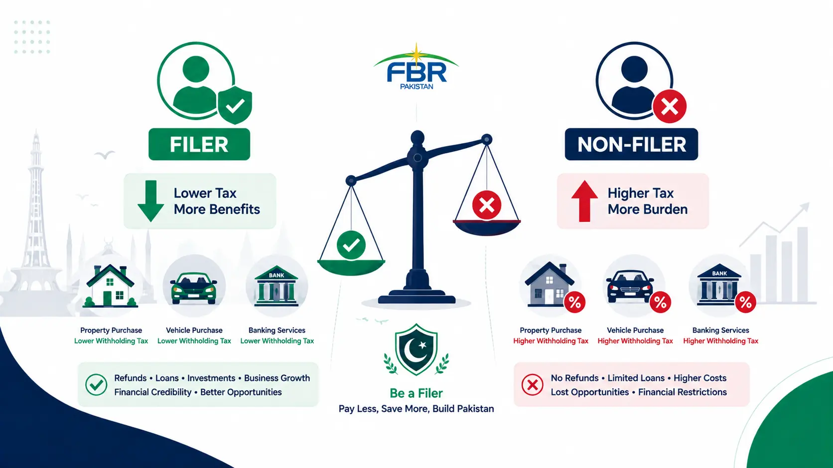 Benefits of Being a Tax Filer in Pakistan — Complete Guide 2025-26